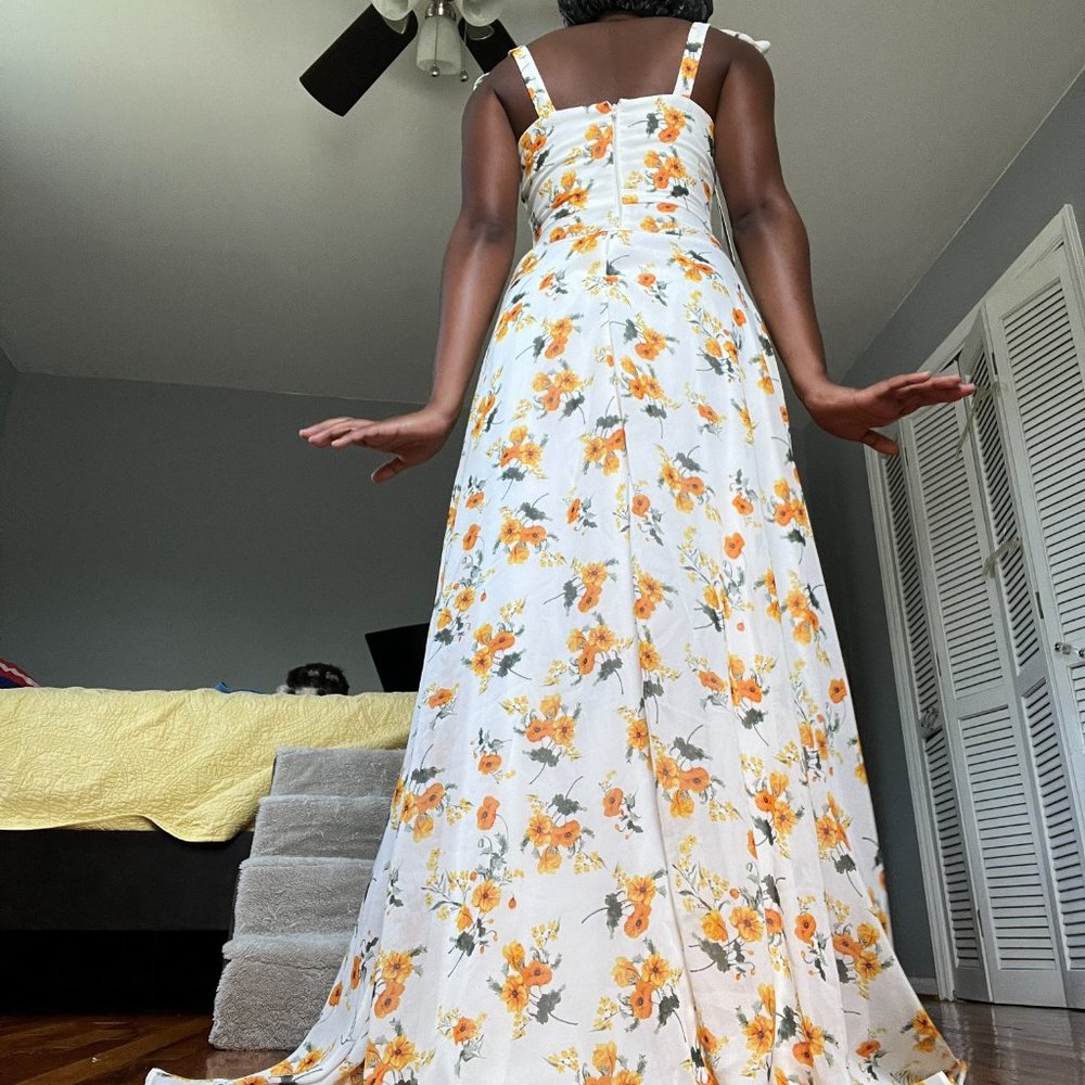 Long Floral Dress - Picture 4 of 7